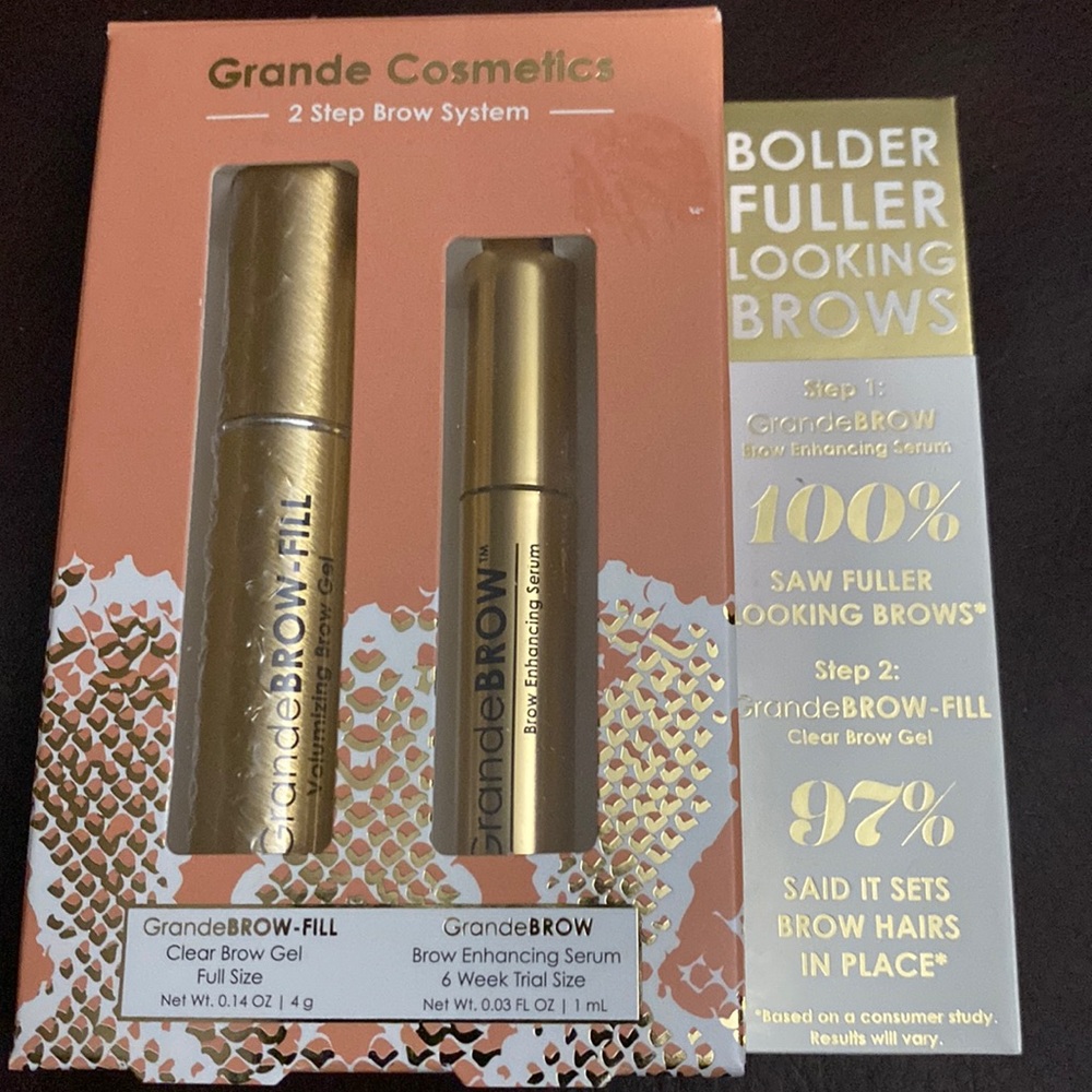 GRANDE COSMETICS 2 STEP BROW SYSTEM